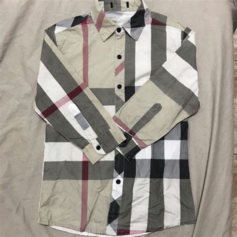 fake burberry buttons|burberry button down men's.